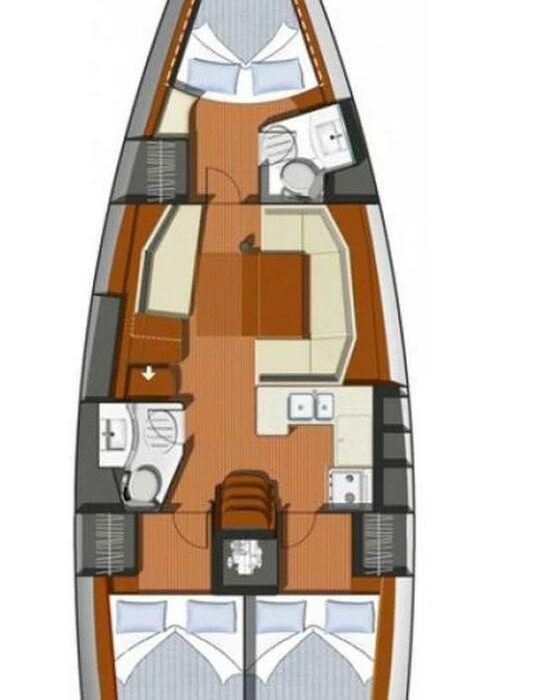 Mila | Sun Odyssey 42i photo 16