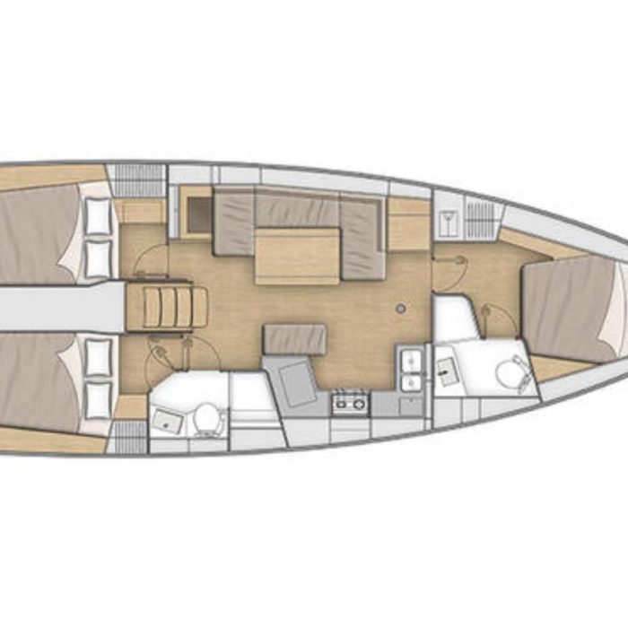 Moorings 42.3 Club | Oceanis 40.1 photo 5