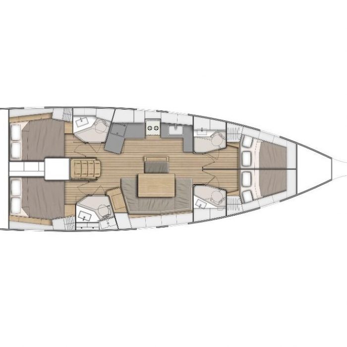 Dysis - Comfort line | Oceanis 46.1 photo 2