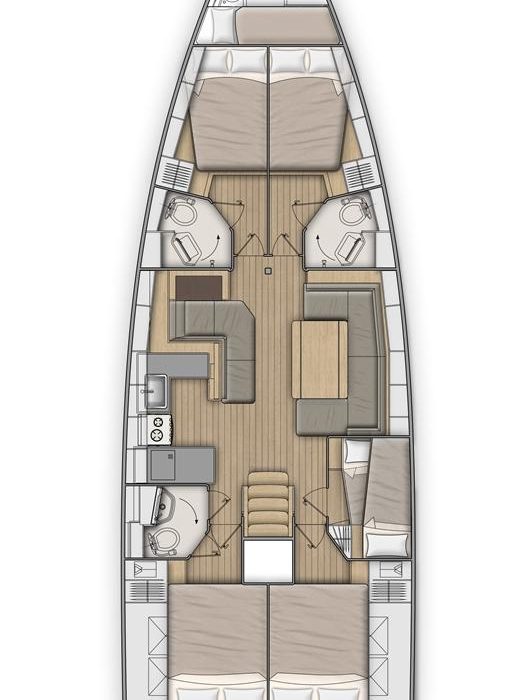 Kos 51.1 | Oceanis 51.1 photo 8 Kos 51.1 | Oceanis 51.1 photo 8