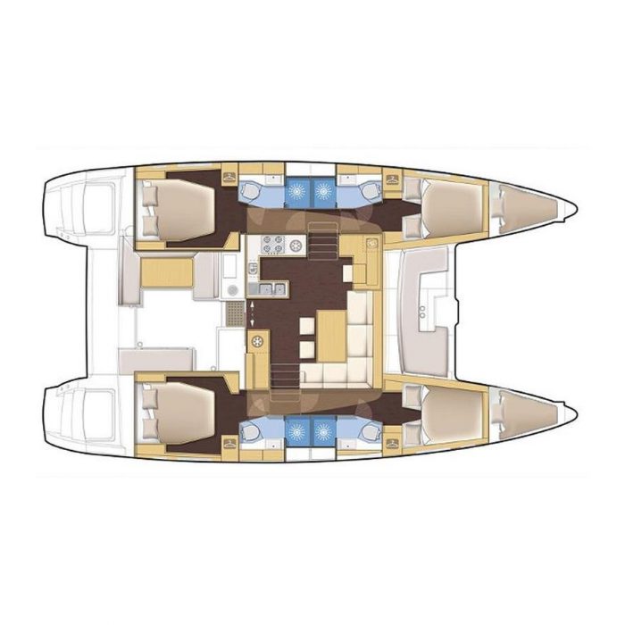 Diva | Lagoon 450 Fly photo 40