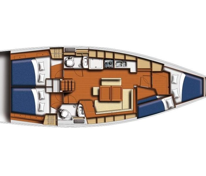 Orsa Maggiore | Oceanis 43 photo 7