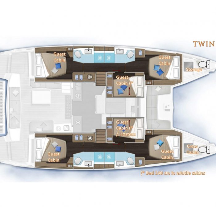 Twin Joy + | Lagoon 51 photo 63