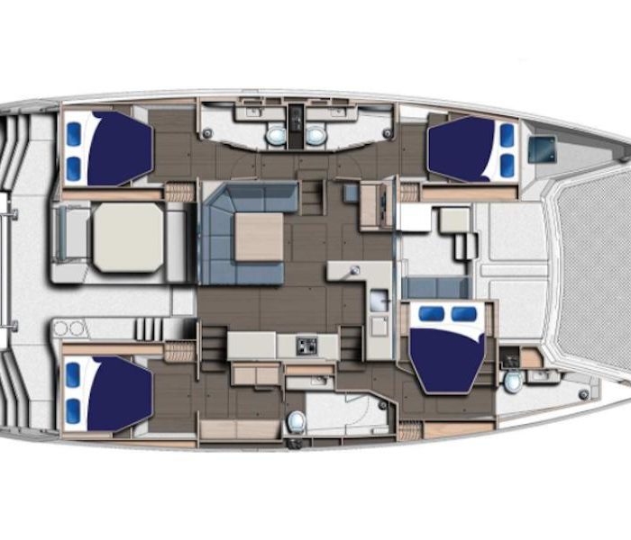 Moorings 5000 Exclusive Plus | Leopard 50 photo 8