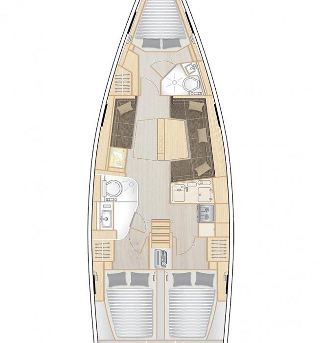 Maja | Hanse 418 - 3 cab. photo 4