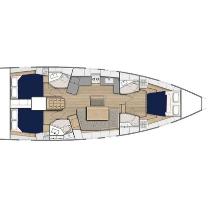 Moorings 46.3 Exclusive | Oceanis 46.1 photo 4