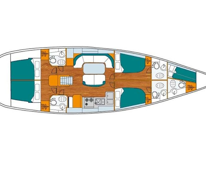 Viktoria II | Beneteau 50 photo 13