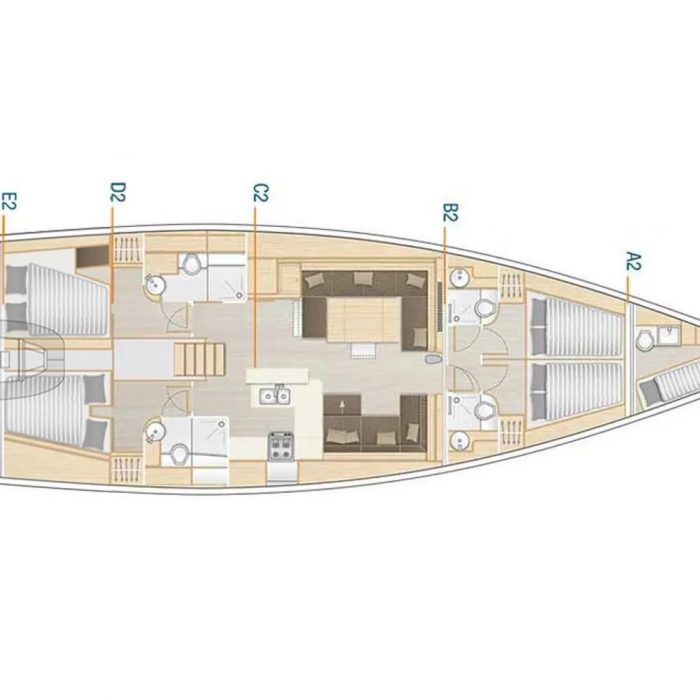 Nausicaa II | Hanse 588 photo 15