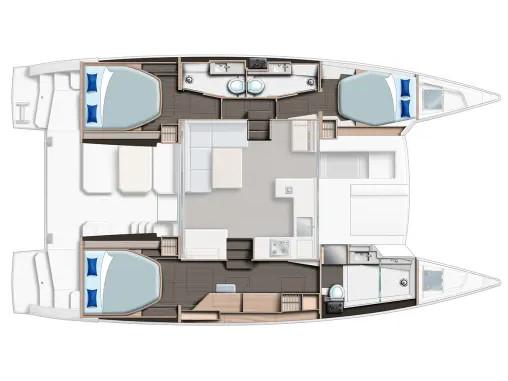 Moorings 4200/3 Exclusive Plus | Leopard 42 photo 6