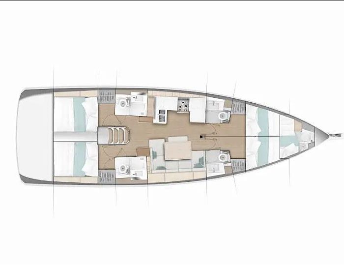 Comfort | Sun Odyssey 490 photo 2