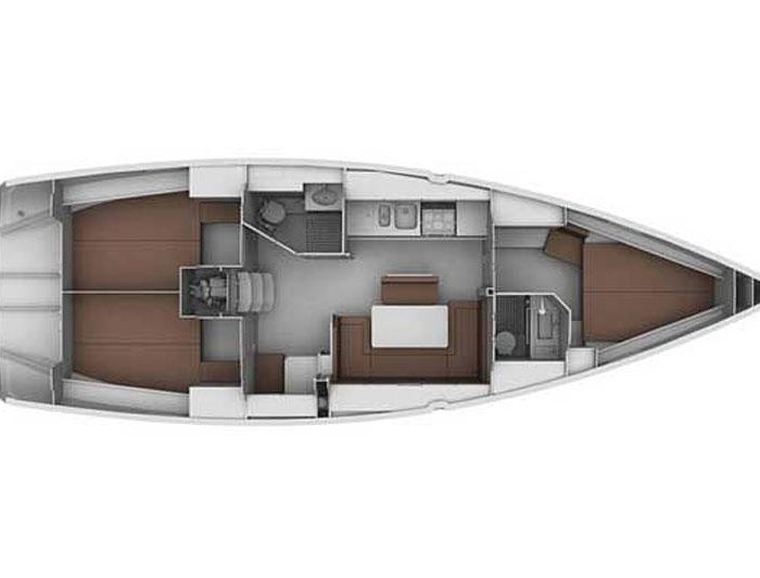 Erinika | Bavaria Cruiser 40 (3Cab) photo 10