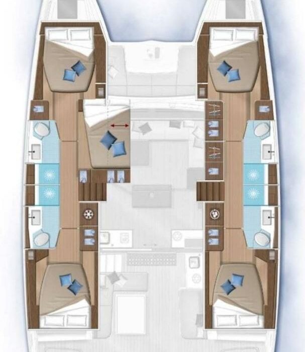Nauti Cat | Lagoon 50 photo 11