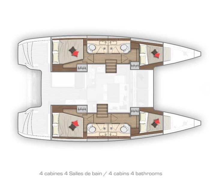 MONARCH 2020 (air condition, generator) | Lagoon 40 photo 21