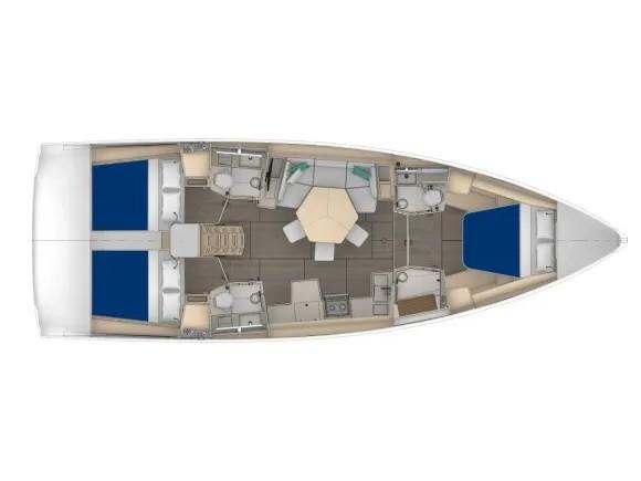 Moorings 44.3 Exclusive Plus | Dufour 44 photo 4