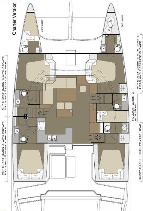 Believe | Dufour 48 Catamaran photo 45