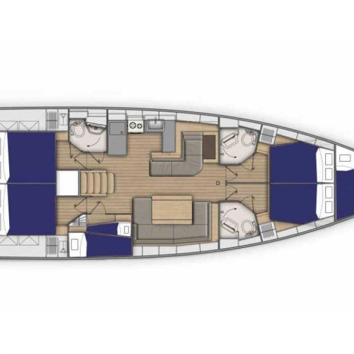 Sunsail 52.4 Classic | Oceanis 51.1 photo 3