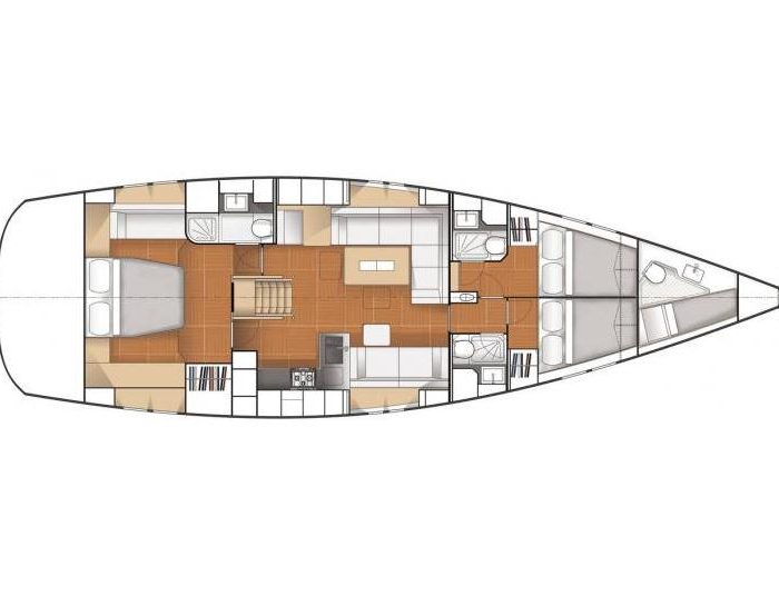 Mae | Hanse 545 photo 3