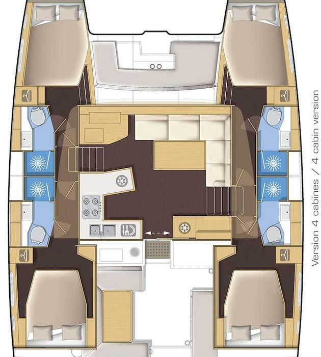 Anabella | Lagoon 450 Sport photo 22 Anabella | Lagoon 450 Sport photo 22