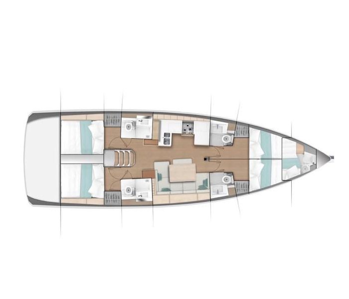Persik | Sun Odyssey 490 photo 3