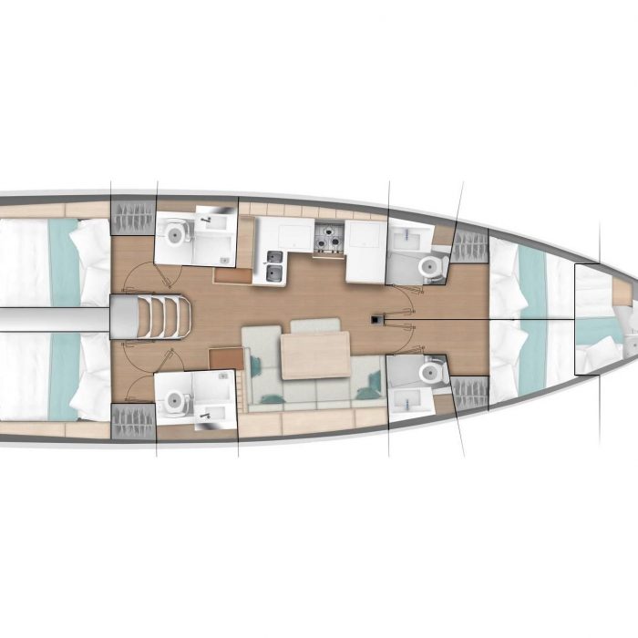 Red Marlin | Sun Odyssey 490 photo 11