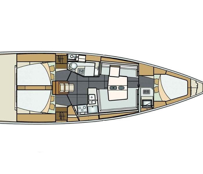 LINA 2020 (new sails 2024., air condition) | Elan E5 photo 8