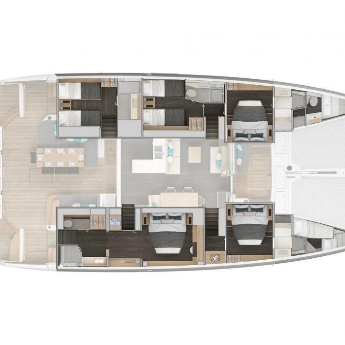 Montecristo - FIRST CLASS | Lagoon 60 photo 10
