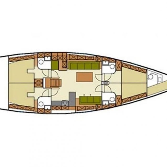 Yannis 65 s | Hanse 540e photo 11