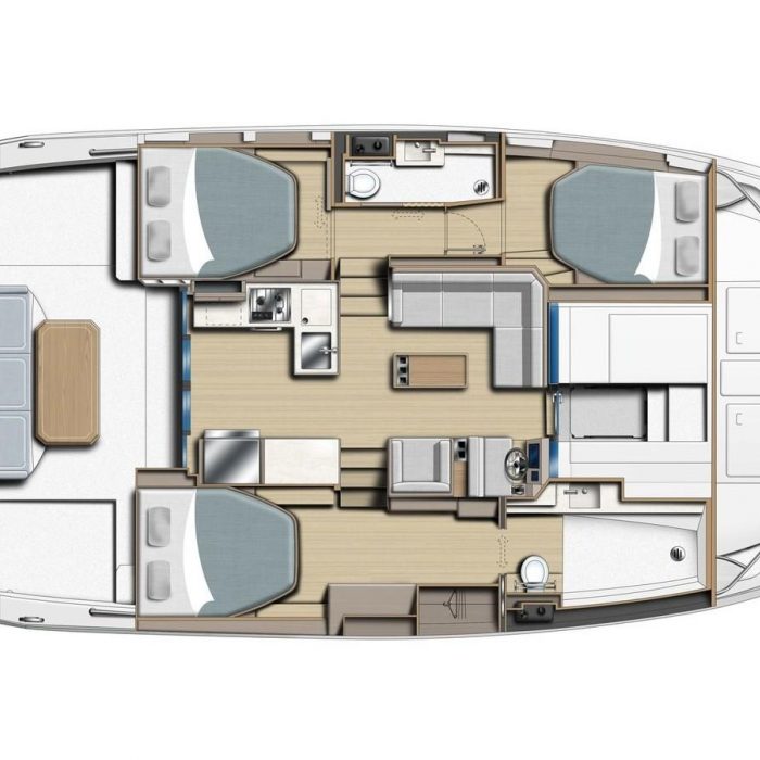 Moorings 403 PC Exclusive Plus | Leopard 40 PC photo 4