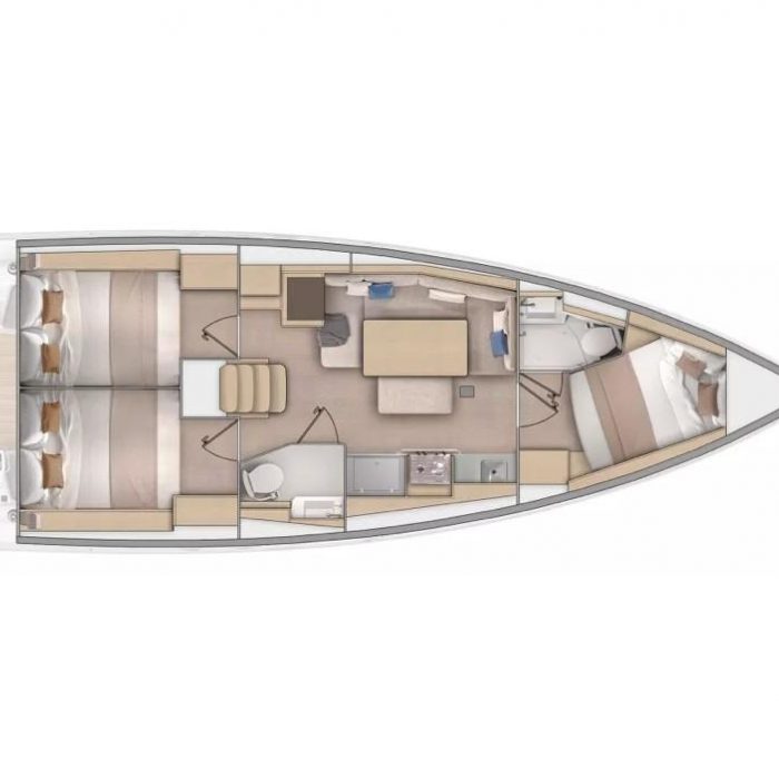 Scilla - Comfort line | Oceanis 37.1 photo 4