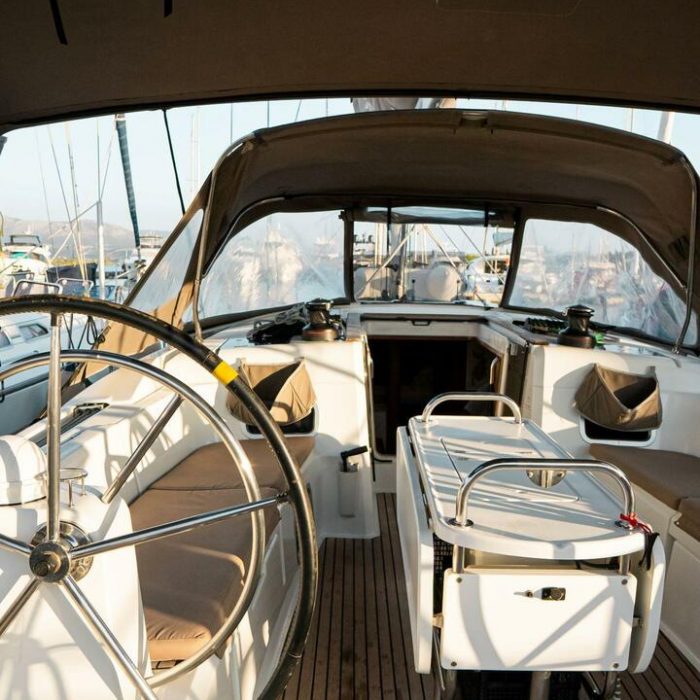 FILIPPOS I  Boat location in LEFKAS MARINA, D-marin  1 SUP FREE | Sun Odyssey 479 photo 3