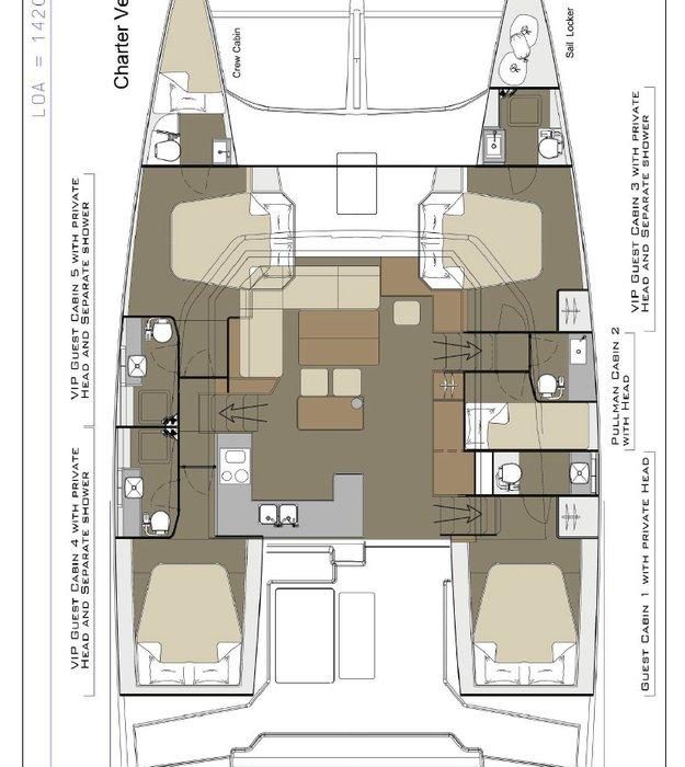 LoveMarine | Dufour 48 Catamaran photo 31