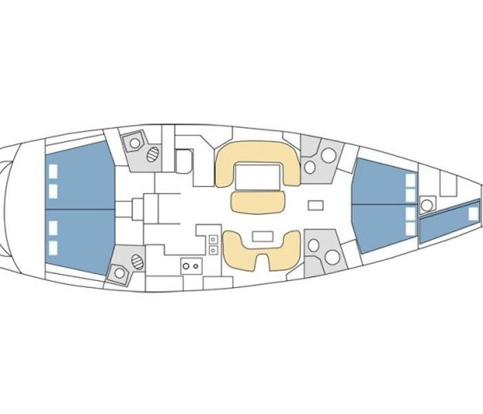 Veni  (ONLY SKIPPERED) | Sun Odyssey 54DS photo 15