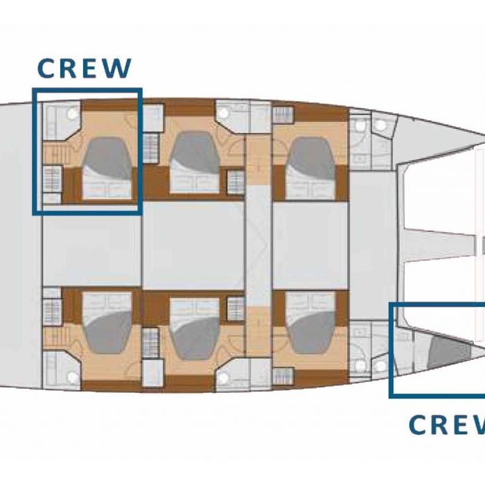 Libertà - Luxury Catamaran, A/C, Generator, Water maker, Solar panel | Samana 59 photo 11