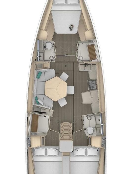 Amaco | Dufour 44 - 3 cab. photo 4