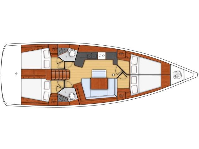 Asteria - Standard line | Oceanis 45 photo 7