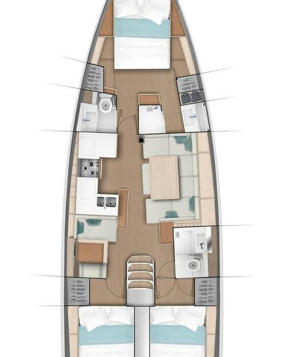 La Vita e Bella | Sun Odyssey 490 photo 9