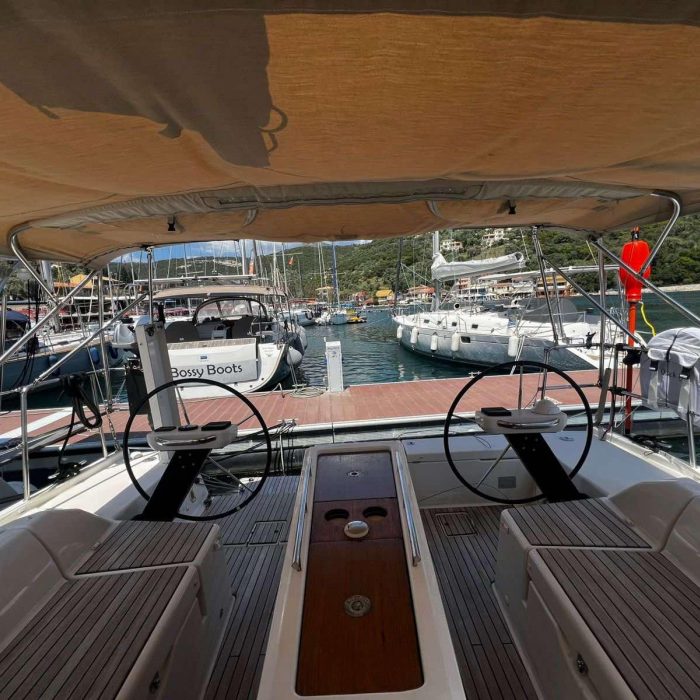 Maestro ( The boat is located in the Port of Sivota, Lefkada ) | Dufour 390 Grand Large photo 3
