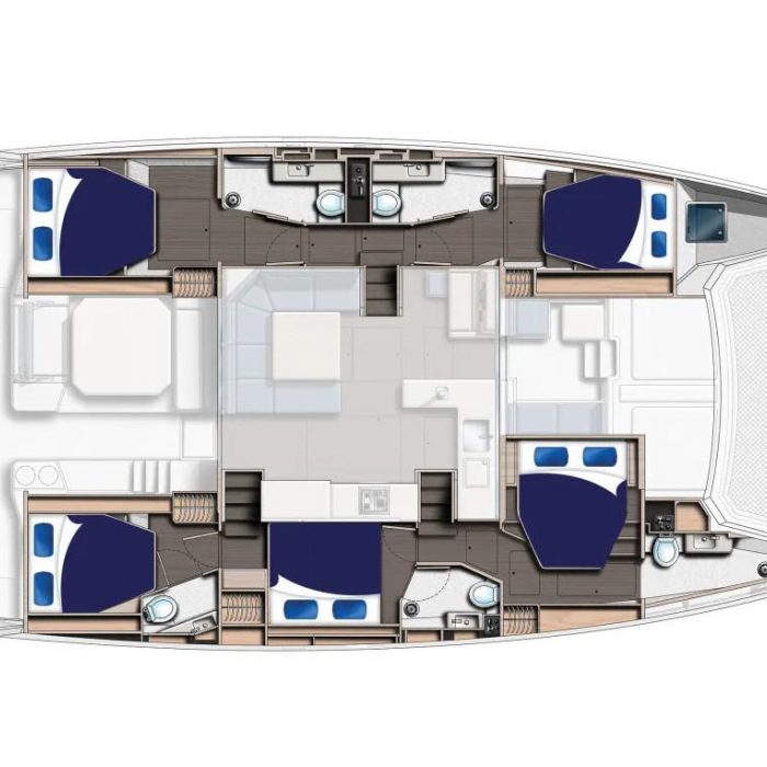Moorings 5000-6 Exclusive | Leopard 50 photo 7