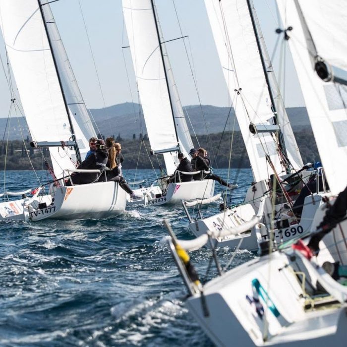 Montenegro J70 Racing fleet, 9 boats in Porto Montenegro | J70 photo 1