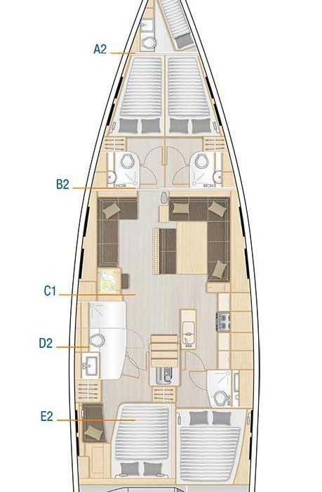 Lady Ardea | Hanse 548 photo 14