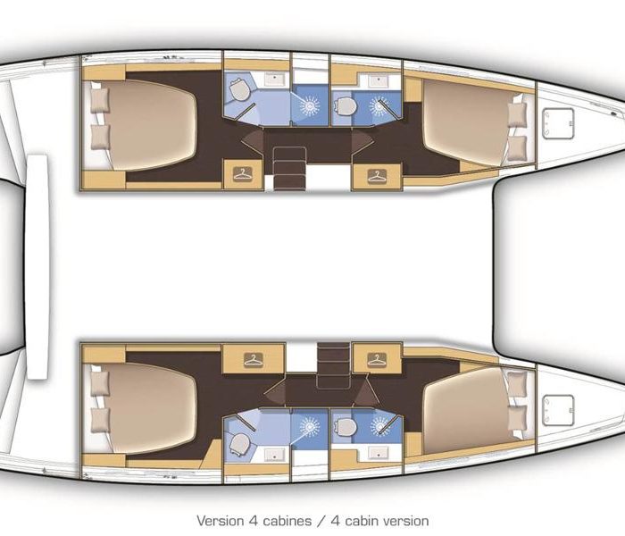 POSEIDON 2021 (air condition, generator) | Lagoon 42 photo 14