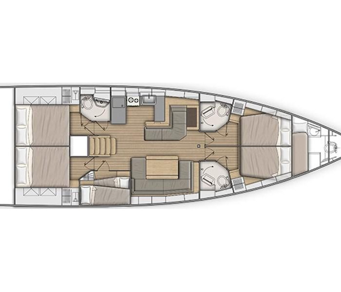 Why not - Comfort line | Oceanis 51.1 photo 2