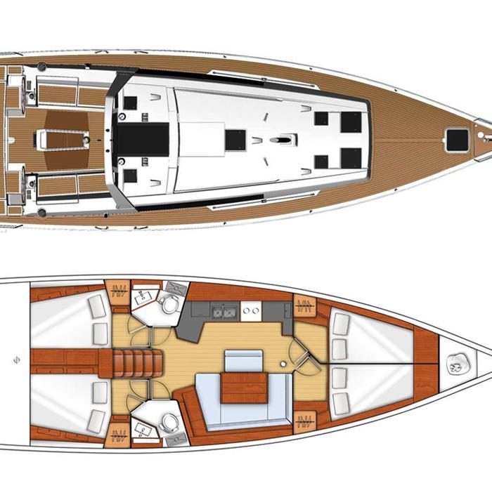 Neška II | Oceanis 45 photo 13