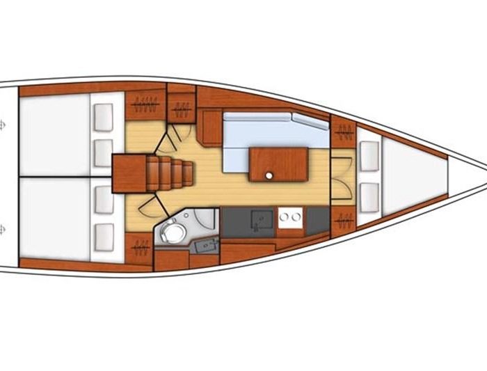 Sirena | Oceanis 35.1 (3Cab) photo 5