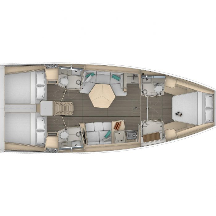 Sunsail 44.3 Premium Plus | Dufour 44 photo 4