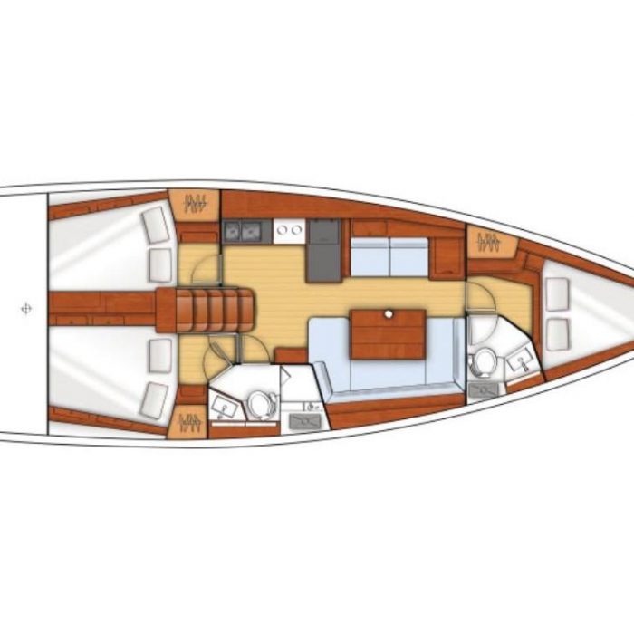 BELEZA - | AC | Bowthruster | Solar P | Oceanis 41 photo 7 BELEZA - | AC | Bowthruster | Solar P | Oceanis 41 photo 7