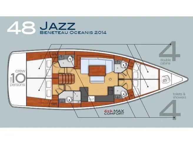 Jazz | Oceanis 48 photo 3