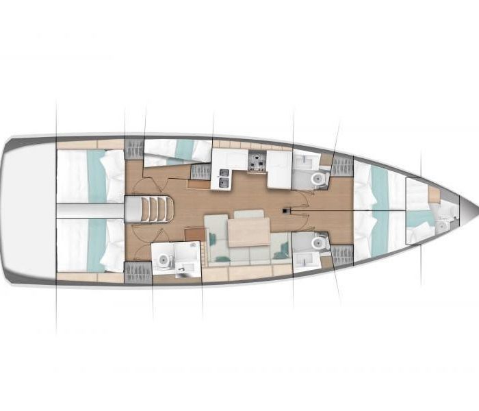 Cloe I | Sun Odyssey 490 photo 3