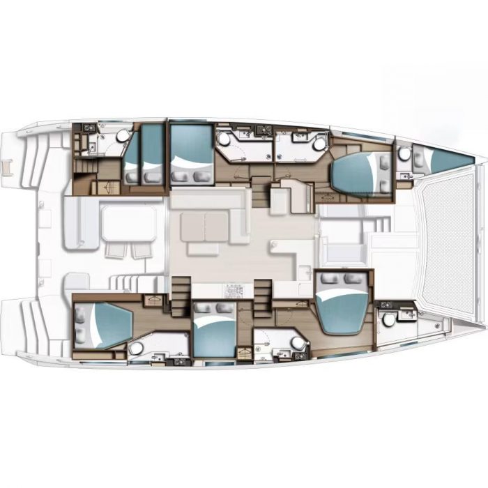 Moorings 5200 - 6 Exclusive Plus | Leopard 52 photo 4