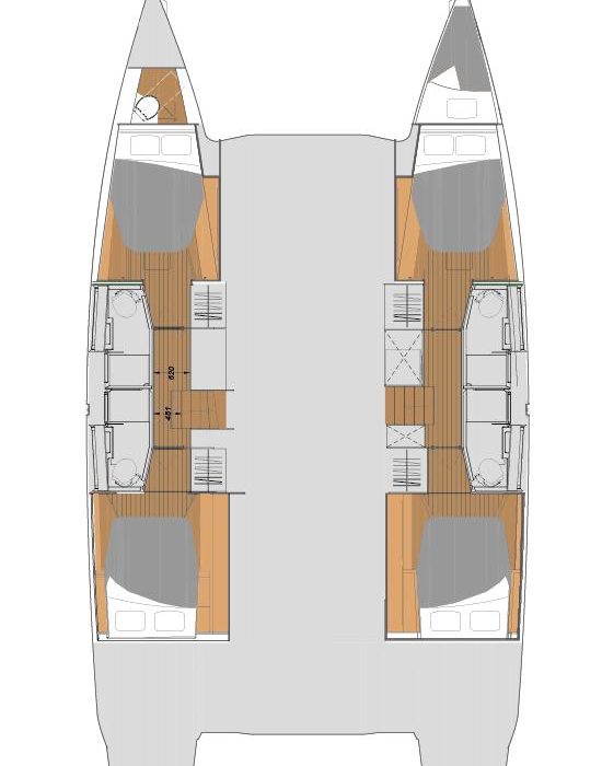 Princess Valeria | Fountaine Pajot Elba 45 photo 10
